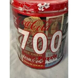 Coca-Cola‎ Puzzle Collectible Tin 700 Piece Jigsaw Puzzle Sealed